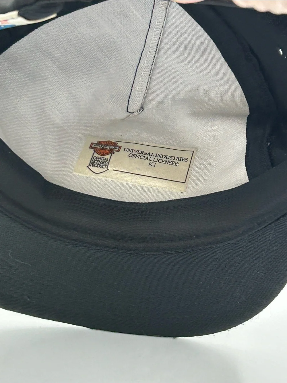 Vintage Harley-Davidson Black Cap HTF Hat